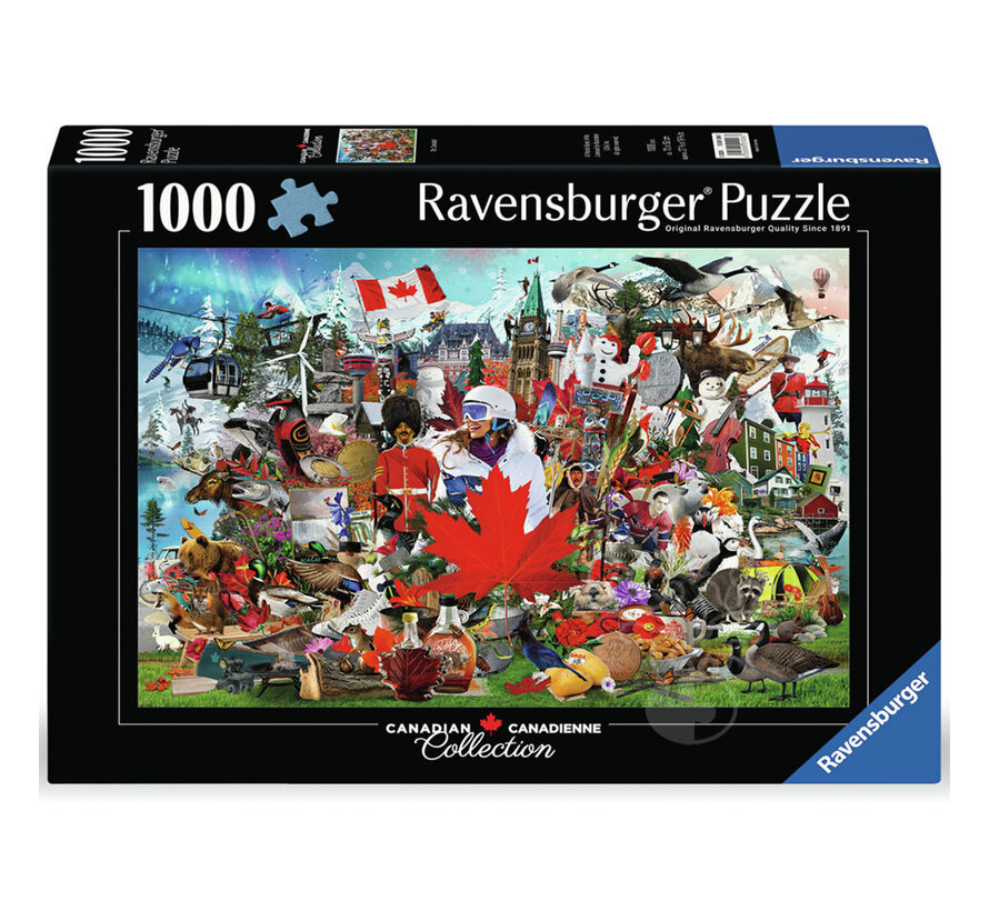 Ravensburger Oh, Canada! Puzzle 1000pcs