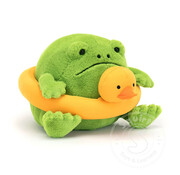 Jellycat Jellycat Ricky Rain Frog with Rubber Ring