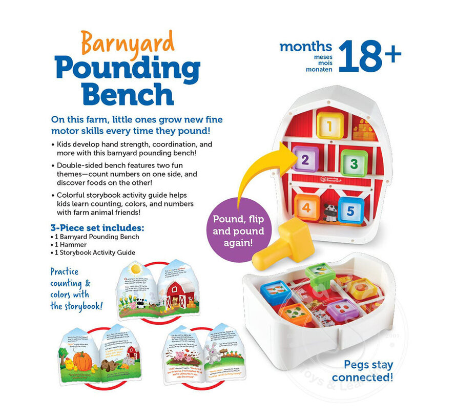 Barnyard Pounding Bench