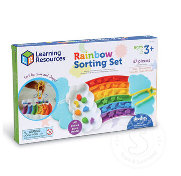 Learning Resources Rainbow Sorting Set