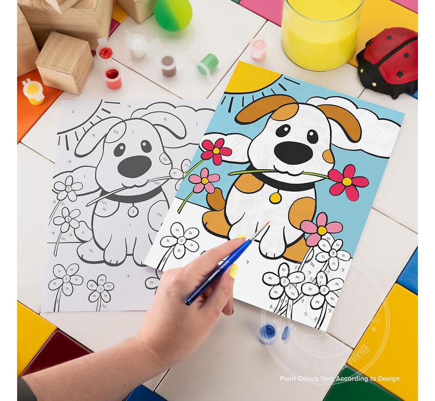 Royal & Langnickel My First Painting by Numbers Puppy