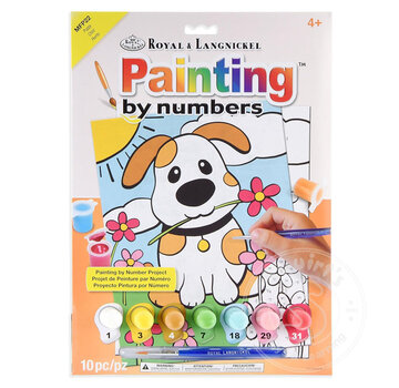 Royal & Langnickel Royal & Langnickel My First Painting by Numbers Puppy