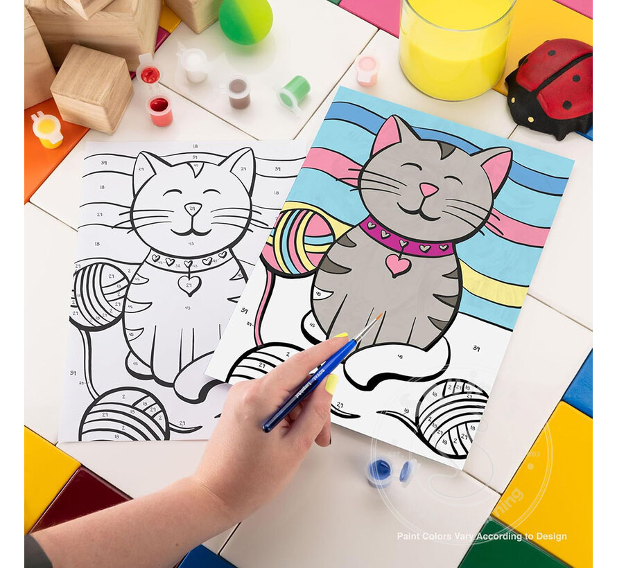 Royal & Langnickel My First Painting by Numbers Kitten