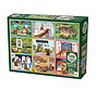 Cobble Hill Squirrels Around Town Puzzle 1000pcs