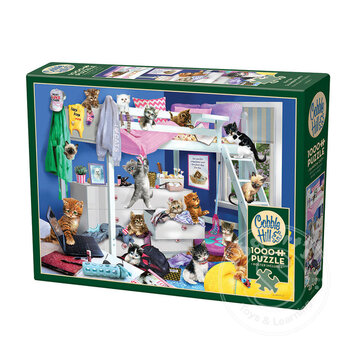 Cobble Hill Puzzles Cobble Hill Kitten Slumber Party Puzzle 1000pcs