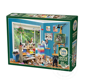 Cobble Hill Puzzles Cobble Hill Studio Pups Puzzle 1000pcs