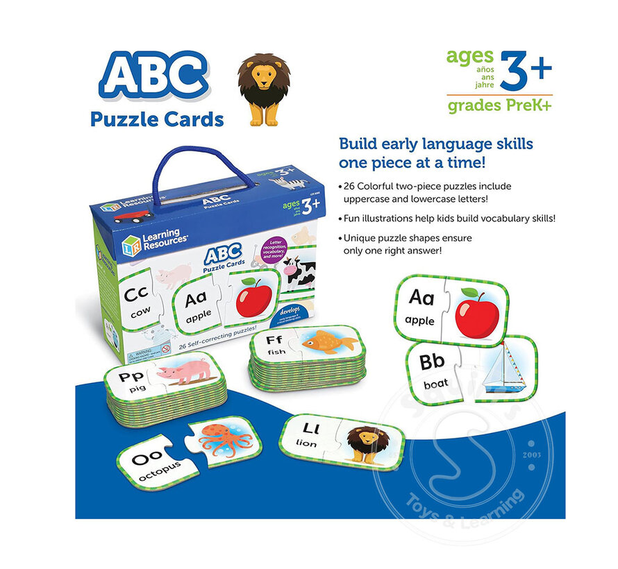 ABC Spelling Puzzle Cards