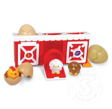 Learning Resources Peeksville Hide & Cheep Chicken Coop