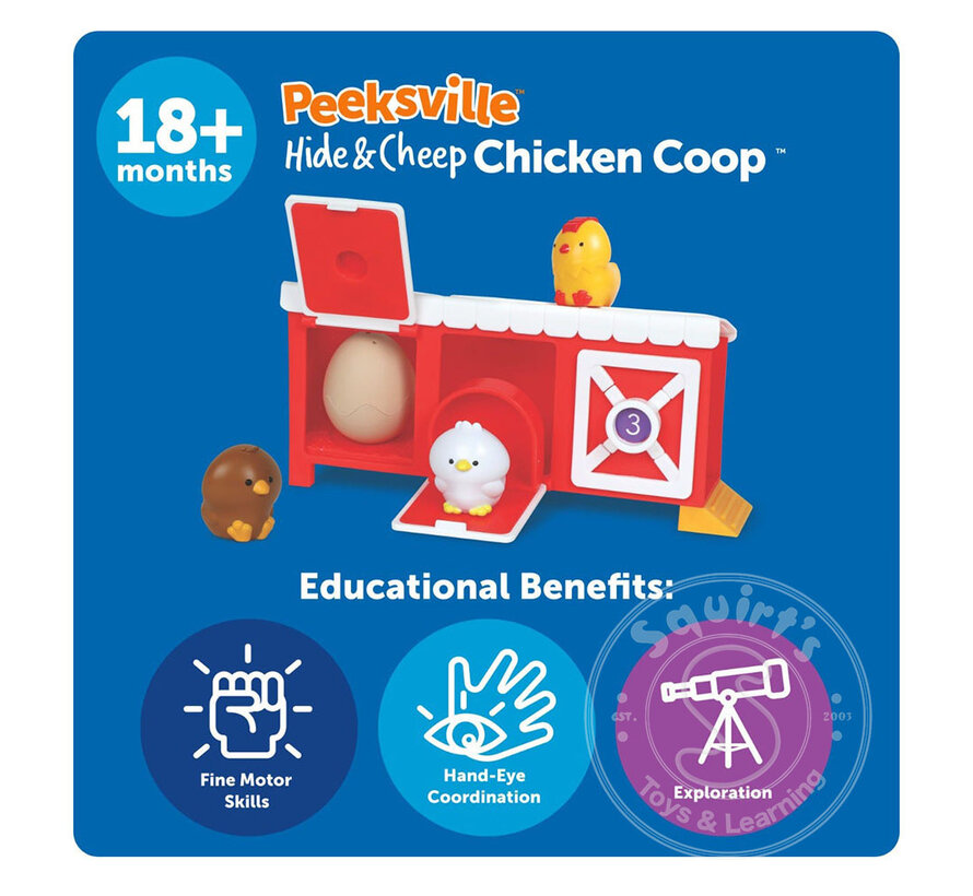 Peeksville Hide & Cheep Chicken Coop