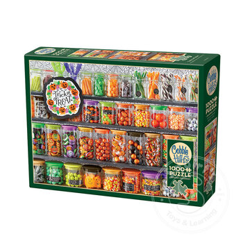 Cobble Hill Puzzles Cobble Hill Trick or Treat Puzzle 1000pcs