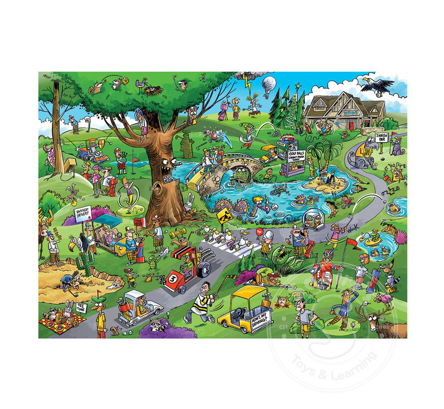 Cobble Hill Par for the Course Puzzle 1000pcs