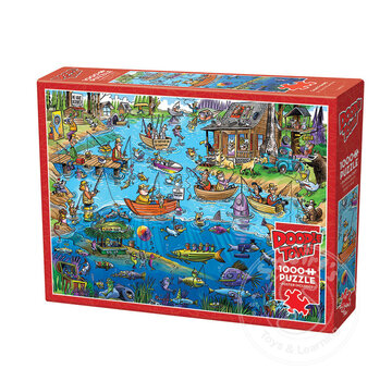 Cobble Hill Puzzles Cobble Hill Gone Fishing Puzzle 1000pcs