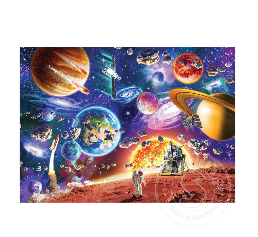 Cobble Hill Space Travels Family Puzzle 350pcs