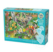 Cobble Hill Puzzles Cobble Hill Rainforest Magic Family Puzzle 350pcs