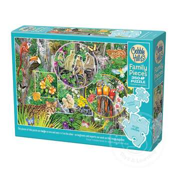 Cobble Hill Puzzles Cobble Hill Rainforest Magic Family Puzzle 350pcs