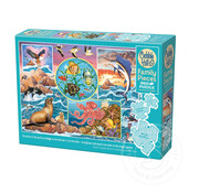 Cobble Hill Puzzles Cobble Hill Ocean Magic Family Puzzle 350pcs