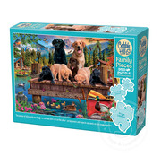 Cobble Hill Puzzles Cobble Hill Pups and Ducks Family Puzzle 350pcs