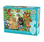 Cobble Hill Under the Cherry Tree Family Puzzle 350pcs