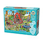 Cobble Hill Farmyard Folly Family Puzzle 350pcs