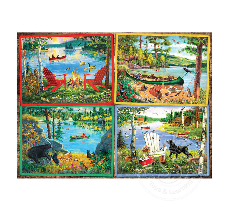 Cobble Hill Cabin Country Easy Handling Puzzle 275pcs