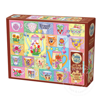 Cobble Hill Puzzles Cobble Hill Which Cup Easy Handling Puzzle 275pcs