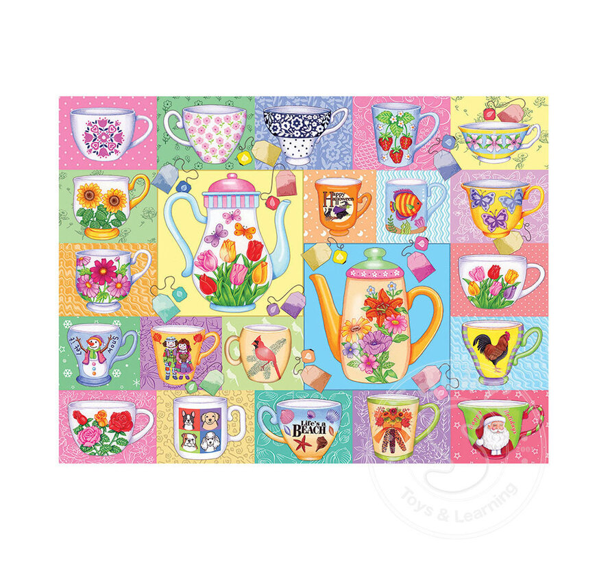 Cobble Hill Which Cup Easy Handling Puzzle 275pcs