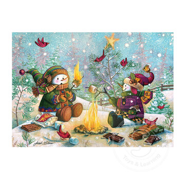 Cobble Hill Puzzles Cobble Hill S'more Snowfall Tray Puzzle 35pcs