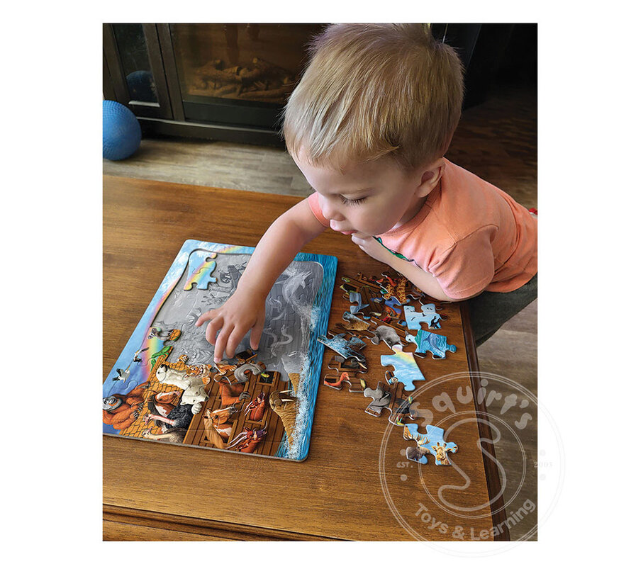 Cobble Hill Voyage of the Ark Tray Puzzle 35pcs