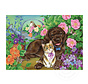 Cobble Hill Calico and Chocolate Tray Puzzle 35pcs