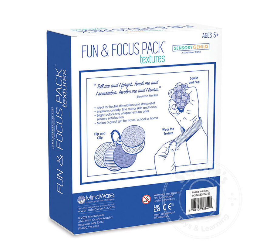 Fun & Focus Pack Textures (Sensory Genius)