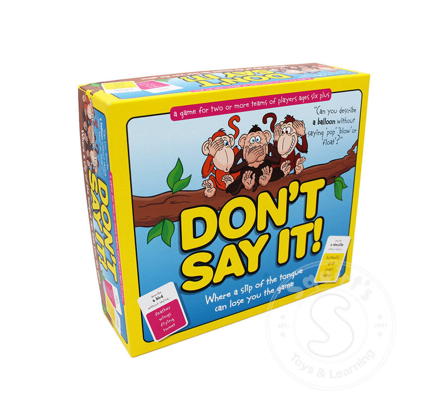 Don't Say It!