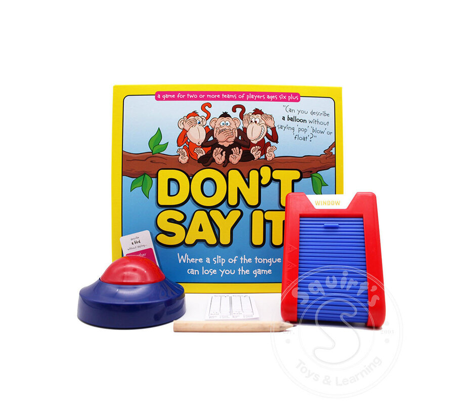 Don't Say It!