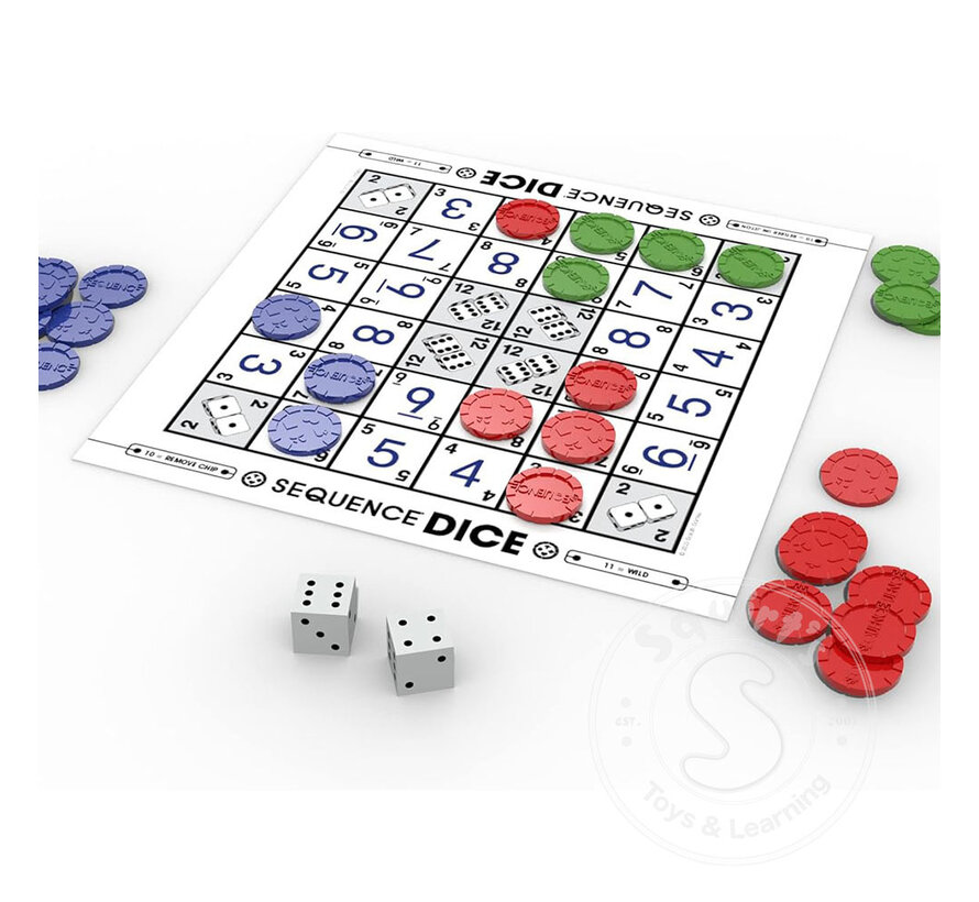 Sequence Dice - Travel Edition