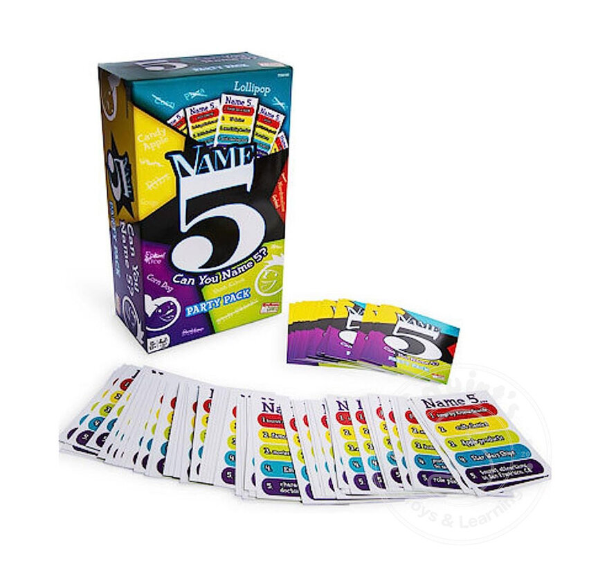 Name 5 Card Game (english ver)