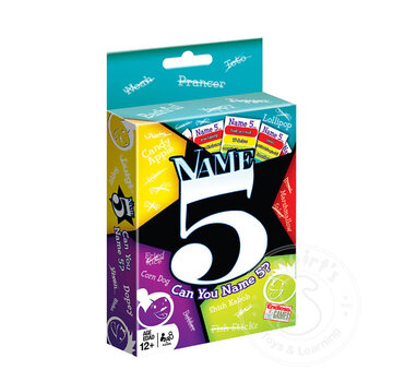 Name 5 Card Game (english ver)