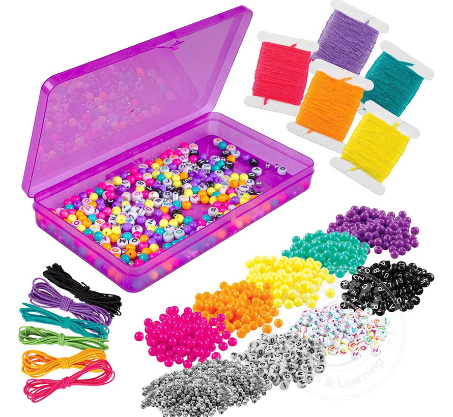 Fashion Angels Tell Your Story- Alphabet Bead Case 1500+ Beads