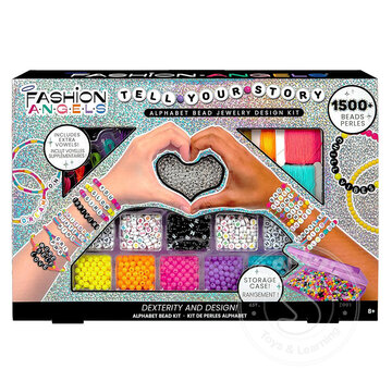 Fashion Angels Fashion Angels Tell Your Story- Alphabet Bead Case 1500+ Beads