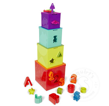 Battat Battat - Lock & Learn Activity cubes