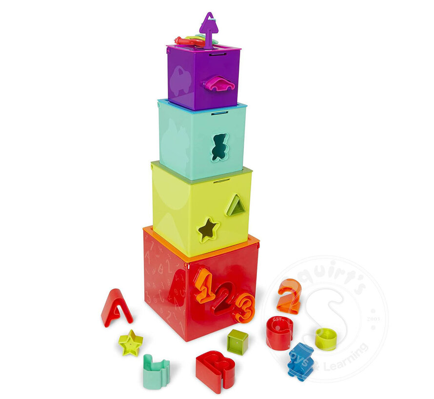 Battat - Lock & Learn Activity cubes