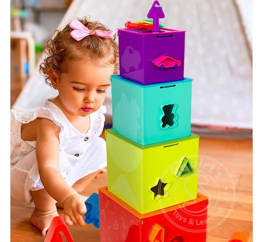 Battat - Lock & Learn Activity cubes