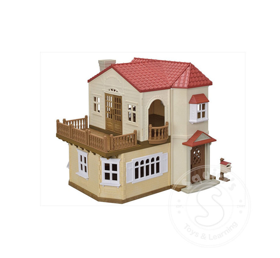 Calico Critters Red Roof Country Home Secret Attic Playroom Gift Set