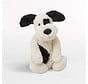 Jellycat Bashful Black & Cream Puppy, Medium