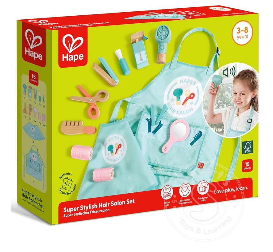 Hape Super Stylish Hair Salon Set