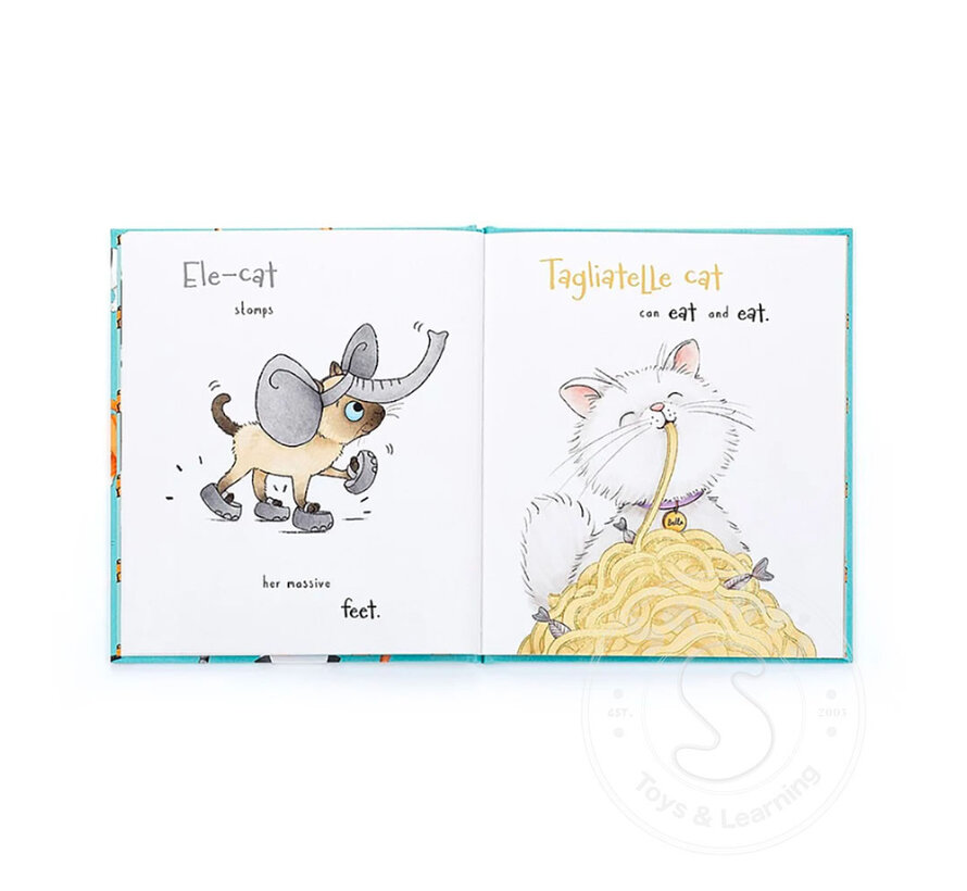 Jellycat All Kinds of Cats Book