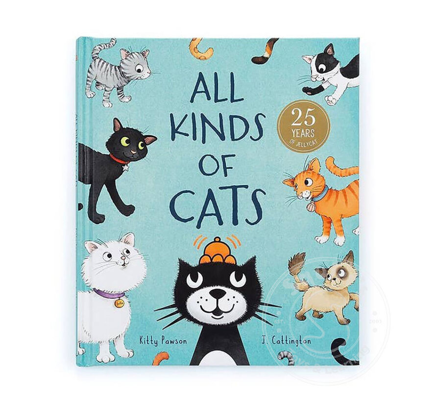 Jellycat All Kinds of Cats Book