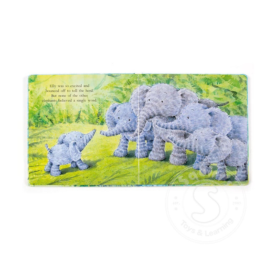Jellycat Elephants Can't Fly Book