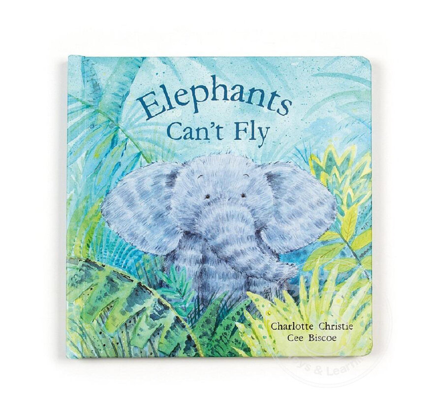 Jellycat Elephants Can't Fly Book