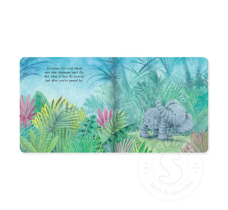 Jellycat Elephants Can't Fly Book