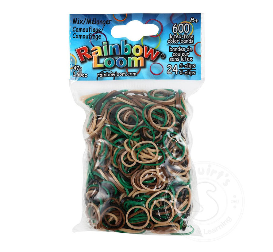 Rainbow Loom® Refill Bands - Camo