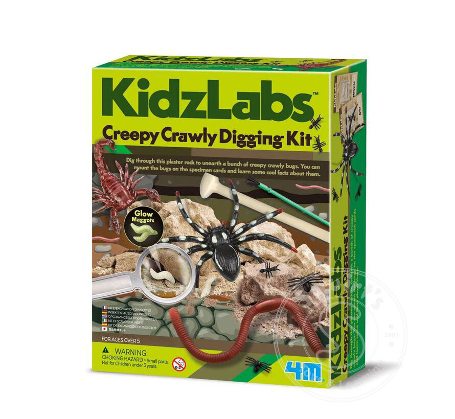 KidzLabs - Creepy Crawly Digging Kit